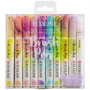Ecoline Pastel Brush Pen Set